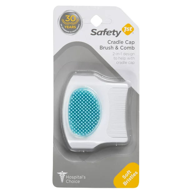 Safety 1st Cradle Cap Brush & Comb, Baby Cradle Cap Brush & Comb