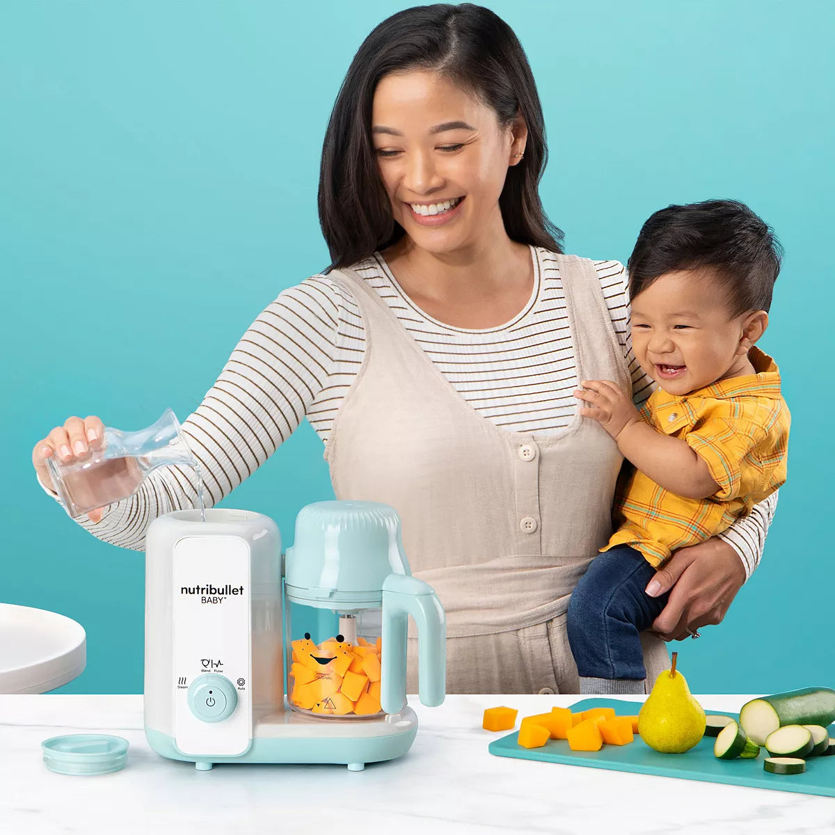 NutriBullet Baby- A parents must-have baby blender. 