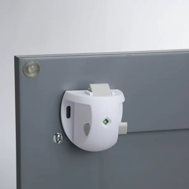 Safety 1st Outsmart Toilet Lock 2 Pack, White